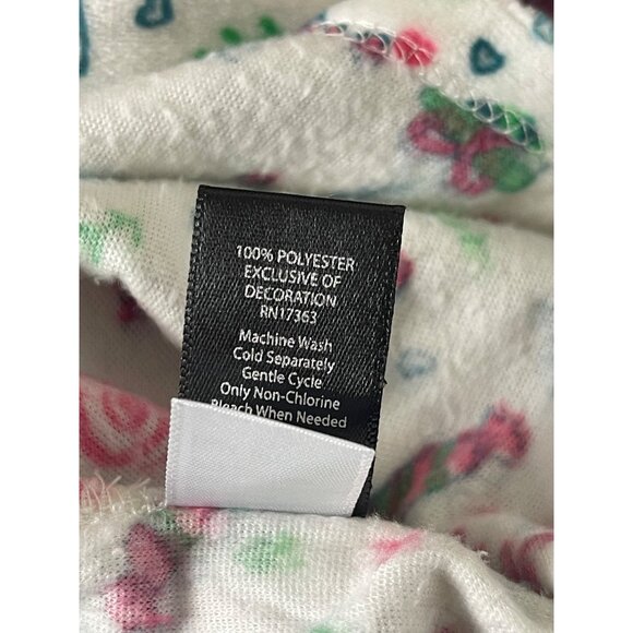 Christmas Pajama Top By Kensie Womens Size XL 100% Polyester Festive Print - Picture 6 of 6